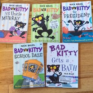 Bad Kitty Book Set by Nick Bruel